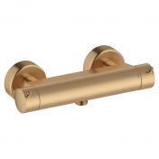 Damixa Iris brusearmatur m/termostat - B�rstet bronze
