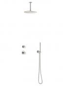 Damixa Silhouet DS 2 brusesystem til indbygning - Steel