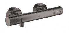 Grohe Grohtherm 1000 Cosmopolitan M brusetermostat - Poleret hard graphite