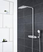 Grohe Rainshower SmartControl 360 DUO brusesystem m/ termostat - Krom