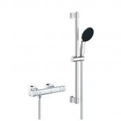 Grohe Precision Get komplet brusesystem m/termostat og hndbruser