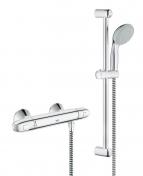 Grohe Grohtherm 1000 brusetermostat inkl New Tempesta brusesæt - 60 cm