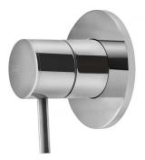 QTOO Circle C90 Grebss&aelig;t for termostat. for temp.reg, komplet udvendig designdele, poleret