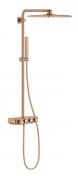 Grohe Euphoria SmartControl 310 Cube Duo Brusesystem - Brstet warm sunset