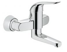 Grohe Euroeco vægarmatur til køkken og bad - 197 mm tud