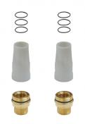hansgrohe L&aelig;kagesikringer 3/4" ligel&oslash;bende, 1 s&aelig;t