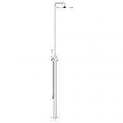 Grohe Essence fritstende komplet brusesystem - Krom