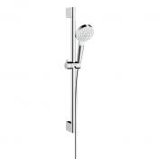 hansgrohe Crometta brusersæt - 1 Spray - Hvid/krom