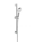 Hansgrohe Crometta ECO brusersæt - 1 Spray - Hvid/krom