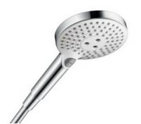 Hansgrohe Raindance Select S 120 håndbruser - 3 Spray m/ECOsmart - Hvid/krom