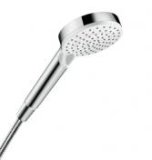 Hansgrohe Crometta Vario ECO hndbruser - Hvid/krom