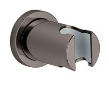 Grohe Rainshower bruseholder m/rosette - Poleret hard graphite