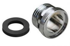 Overgang nippel/nippel 1/2"-24 mm x 1 udvendig