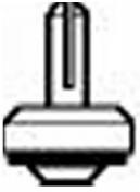 1/2" Mora ventilkegle