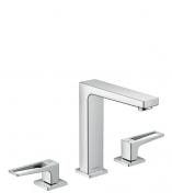 Hansgrohe Metropol 160 3-huls hndvaskarmatur m/bjlegreb - Krom