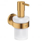 Grohe Essentials komplet sbedispenser t/vg - Brstet Cool Sunrise