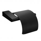 Pressalit Style toiletpapirholder m/frontplade - Mat sort