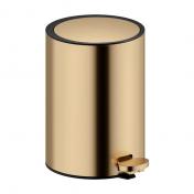 Damixa Zen toiletspand m/pedal og SoftClose 3l - B�rstet bronze
