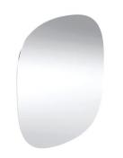 Geberit Option Oval spejl m/backlight - 60x80 cm - Vendbar