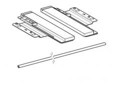 Ifø Sense Art push-open skinnesæt til skuffe - 600 mm