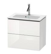 Duravit L-Cube Compact vaskeskab 62 - Hvid hjglans