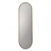 Sanibell Ink SP20 ovalt spejl m/ramme 60 x 180 cm - Brstet mat guld