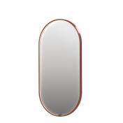 Sanibell Ink SP28 ovalt spejl m/lys, varme og sensor 40 x 80 cm - Brstet kobber