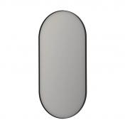 Sanibell Ink SP20 ovalt spejl m/ramme 60 x 120 cm - Brstet gunmetal