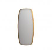 Sanibell Ink SP29 superellipse spejl m/ramme 40 x 80 cm - Brstet mat guld