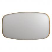 Sanibell Ink SP29 superellipse spejl m/ramme 160 x 80 cm - B�rstet mat guld