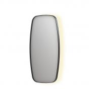 Sanibell Ink SP30 superellipse spejl m/backlight, varme og sensor 40 x 80 cm - Brstet gunmetal