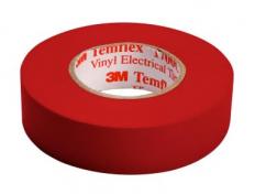 Tape Temflex 15 mm x 10 m, rød
