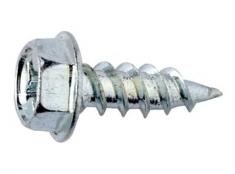 Ventilationsskrue elforzinket, str. 4,2 x 13 mm