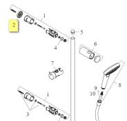 Hansgrohe Fliseafstandsstykke 7 mm Multi brusersæt
