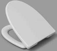 ISeat Cera/saval toiletsde m/softclose og lift-off beslag - Hvid