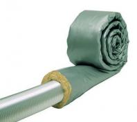 Unite isoleringsstrmpe til ventilationsrr 160 mm x 3 m - 50 mm isolering