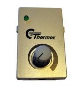 Thermex trinløs regulator TR15 grå m/afbryder