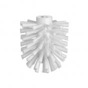 Beslagsboden løst børstehoved til toiletbørste - Hvid