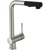 Ideal Standard Ceralook kkkenarmatur m/udtrk - Silver Storm