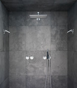 Vola Combi-5A brusesystem - Rustfrit st&aring;l