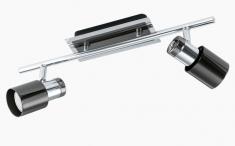 Eglo Davida LED Spot 2 - Krom/sort