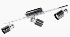 Eglo Davida LED Spot 3 - Krom/sort