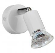 Eglo mini LEDspot - Hvid m/ledning