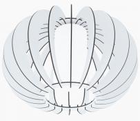Eglo Stellato loftlampe Ø400 - Hvid