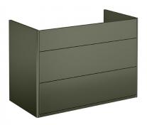 Gustavsberg 71GC Graphic vaskeskab 80 cm gr&oslash;n