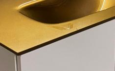 Bath møbelvask vareprøve - Glas - Blank bronze