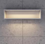 Dansani Lys indvendig vandret og underlight åbent skab B100 cm