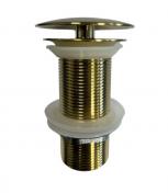 Cassøe Universal bundventil, tvangsåben - Børstet messing Cassøe Universal bundventil, tvangsåben - Børstet messing