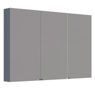 Dansani Style spejlskab 120 m/3 lger og lysstyring - Gr mat
