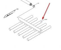 Vola hovedbruser 2228 børstet krom